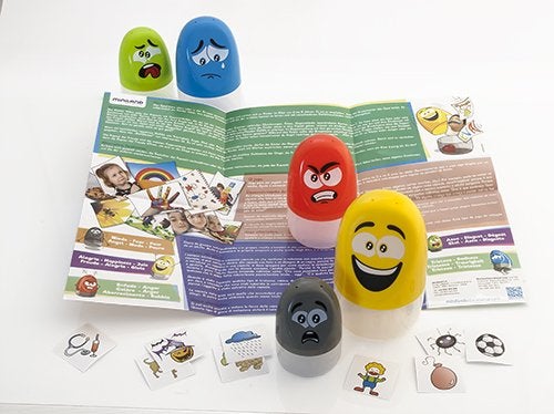 Miniland Emoticapsules. Multicolor and Funny Toy which Represent The Basic Emotions and Invite Children from 2 to 6 Years to Recognize Daily Feelings. SEL Learning - Image 5