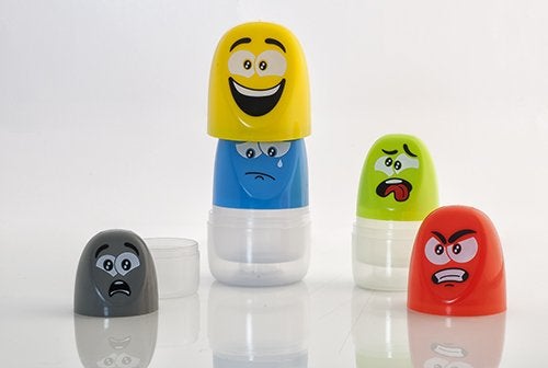 Miniland Emoticapsules. Multicolor and Funny Toy which Represent The Basic Emotions and Invite Children from 2 to 6 Years to Recognize Daily Feelings. SEL Learning - Image 4