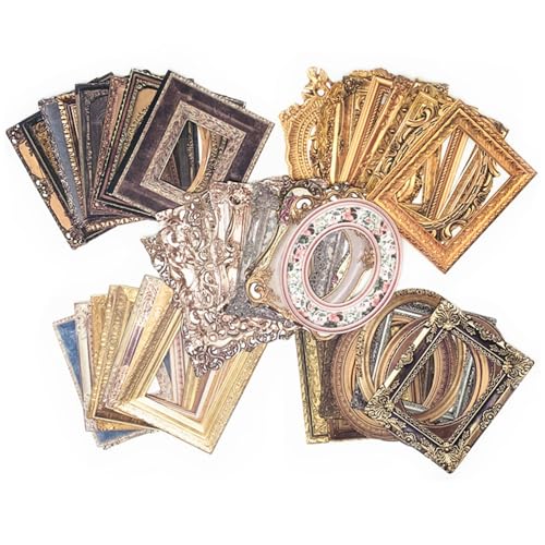 Koolemon 150 Pieces Vintage Frame Scrapbook Decorative Paper, Retro Photo Border Paper for DIY Journal Album Scrapbooking Diary Embellishment - Image 1