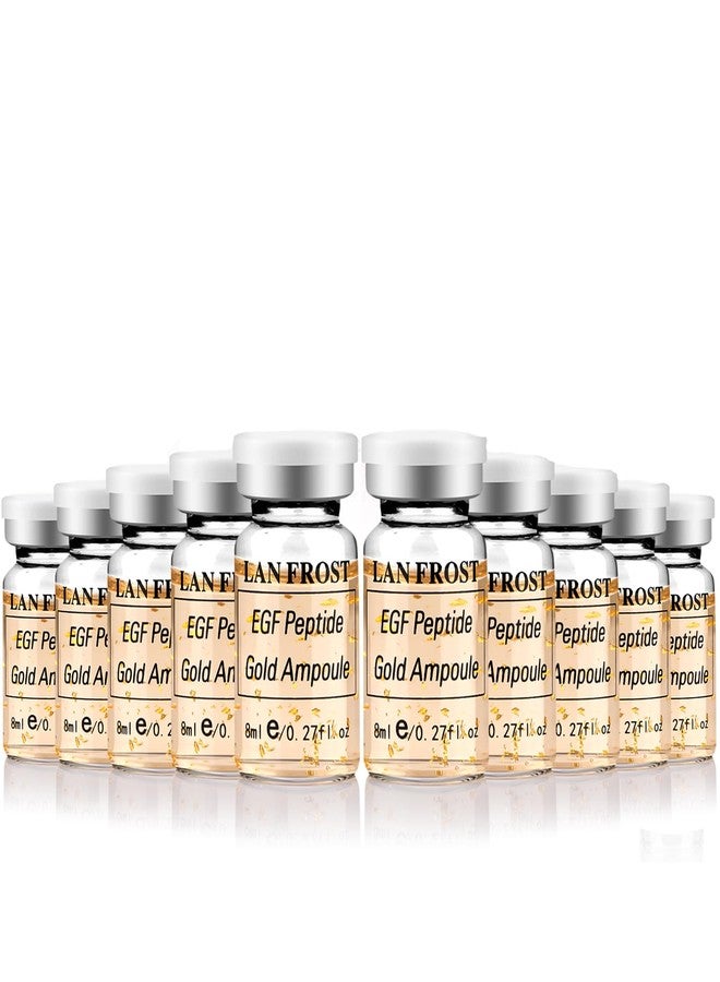 TRESSON BB Booster Serum Kit Serum Hyaluronic Acid Essence Skin Care Kit, EGF Peptide Gold Ampoule 0.27oz 12 Vials,Facial Treatment Increases skin elasticity BB Radiance Facial Serums Kit - Image 1
