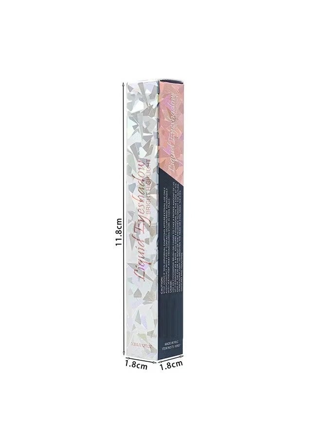 Julystar - Liquid Eyeshadow，Makeup For Eyes Liquid Shimmer Sparkle Glow Light Colors Pencil Stick Shiny Long Lasting Waterproof Shining Eye Shadow Sets Metallic Pigments Metals Gloss Sparkling Pen Kit-01 - Image 1