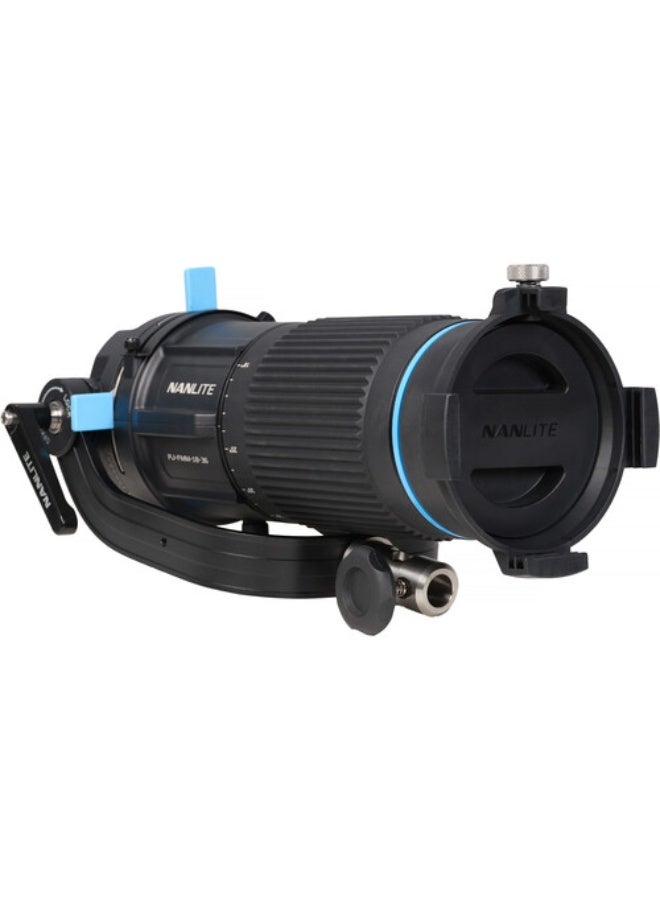 نانليت Nanlite Projection Attachment for FM Mount with 18-36° Zoom Lens - Image 1
