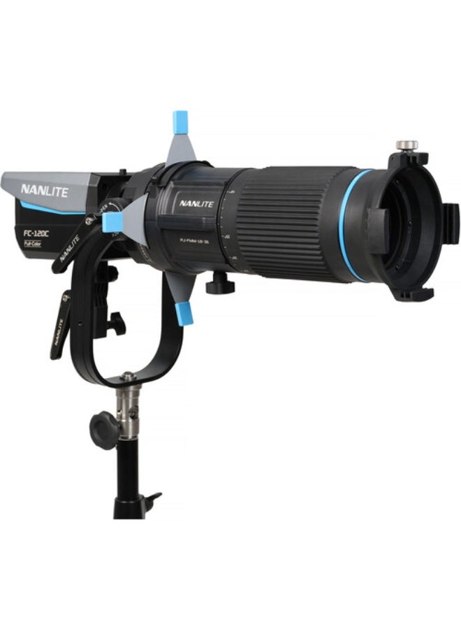 نانليت Nanlite Projection Attachment for FM Mount with 18-36° Zoom Lens - Image 5