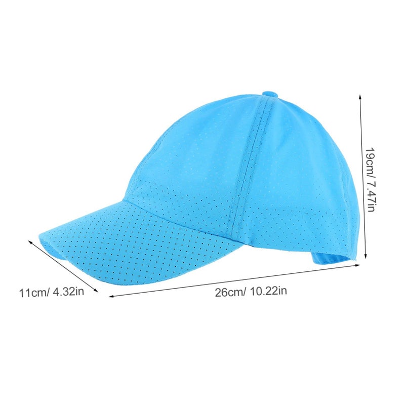 Quick Dry Baseball Cap Lightweight Sun Hat For Men Women Outdoor Running Summer - Image 3