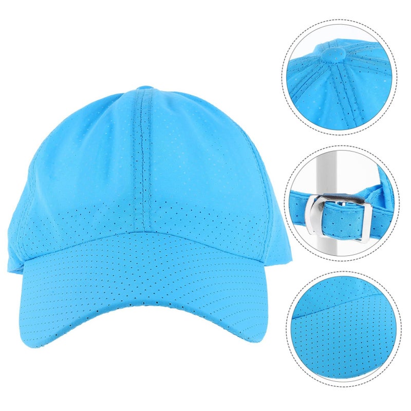 Quick Dry Baseball Cap Lightweight Sun Hat For Men Women Outdoor Running Summer - Image 4