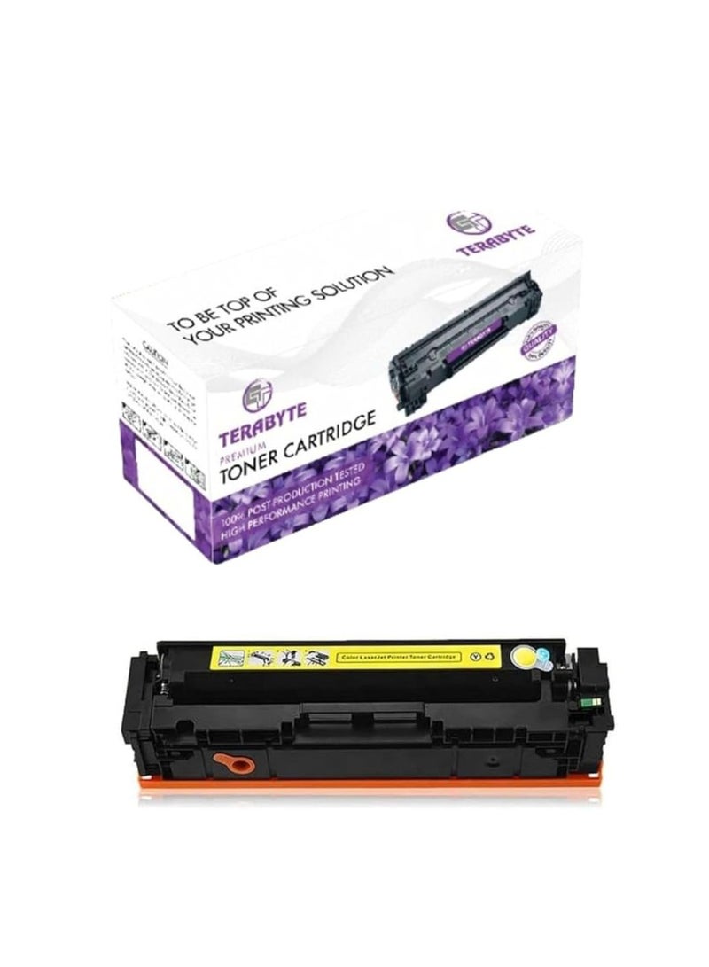 Terabyte 716 Compatible TONER Yellow Compatible Toner Cartridge for Use in i-SENSYS LBP-5050, LBP-5050 n, MF 8000 Series, MF 8030 cn, MF 8040 cn, MF 8050 cn, MF 8080 cw / imageCLASS MF 8050 cn (Yellow) - Image 1