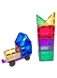 StarKids Magnetic Tiles Building Blocks Educational Open Ended Toys for Kids 29pcs set  - Image 5