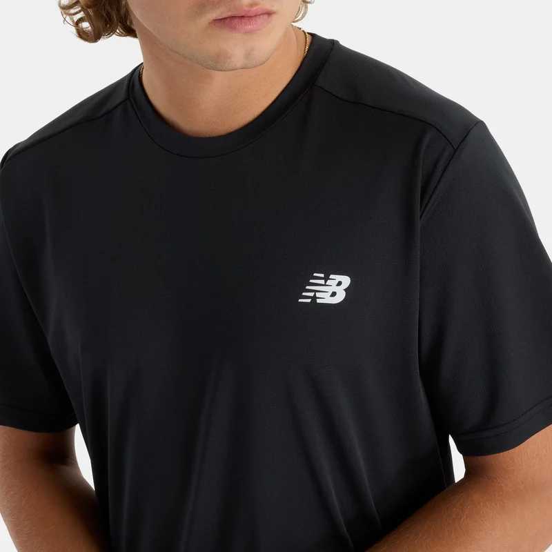 New Balance Black Men's Sport Training T-Shirt for Men | Best Price UAE