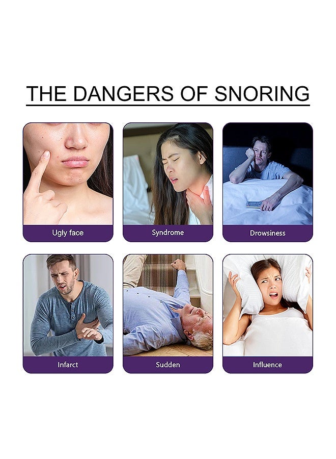 أوهو 120 قرص شريط الفم، معتدل وفعال شريط النوم منخفض الحساسية، شخير شريط الفم القابل للتنفس يساعد على رقع النوم الرقيقة شريط النوم - Image 3