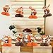 Blisstock Red Panda Theme Party Decorations 8PCS Red Panda Theme Honeycomb Centerpieces Cute Panda Bamboo Table Decorations for Boys Girls Happy Birthday Party Baby Shower Decor Party Supplies - Image 3
