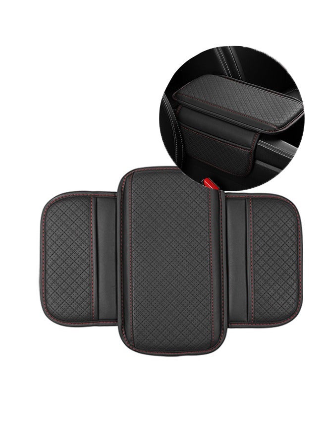 Universal Auto Armrest Cover with Storage Bag, Waterproof, Anti-Fouling Auto Center Console Cover, Quick to Install, Suitable for Use on Various Vehicles - Image 1