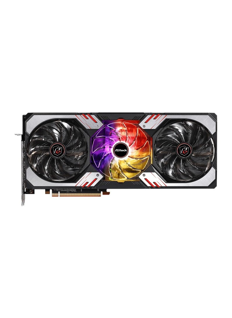 ASRock - Radeon RX 6800 XT Phantom Gaming D 16G OC Graphics Card 90-GA28ZZ-00UANF - Image 1
