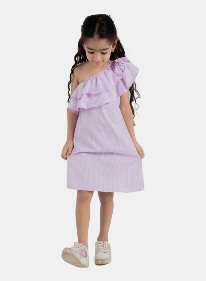 ناناز فستان   بنت بكتف واحد - Image 1