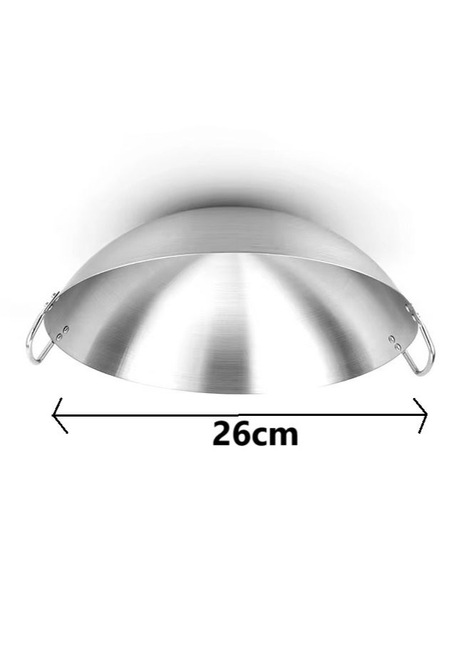 Generic - Stainless steel frying pan with two handles Available in several sizes - Image 1