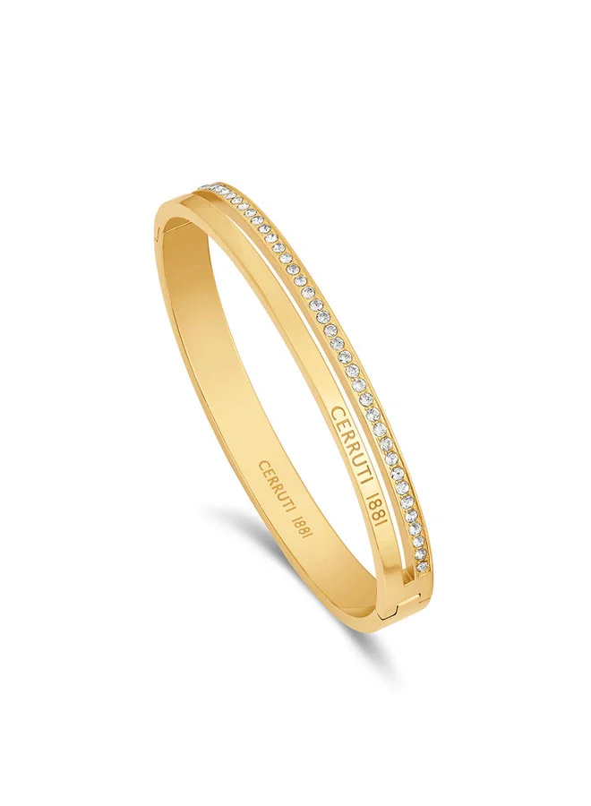 Matilde Gold Double Layer Bangle for Women