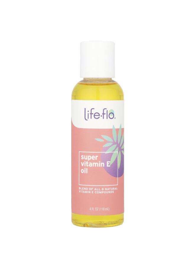 Life-flo Life-flo, Super Vitamin E Oil, 4 fl oz (118 ml)  - Image 1