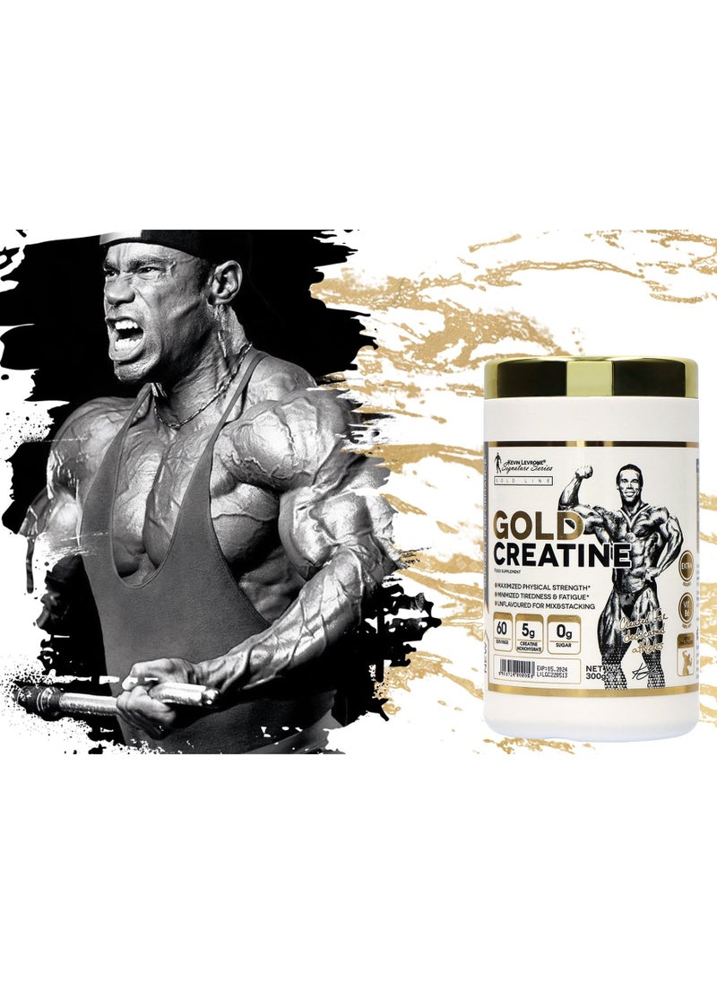 KEVIN LEVRONE - Kevin Levrone Gold Creatine 300g Blue Raspberry - Image 1