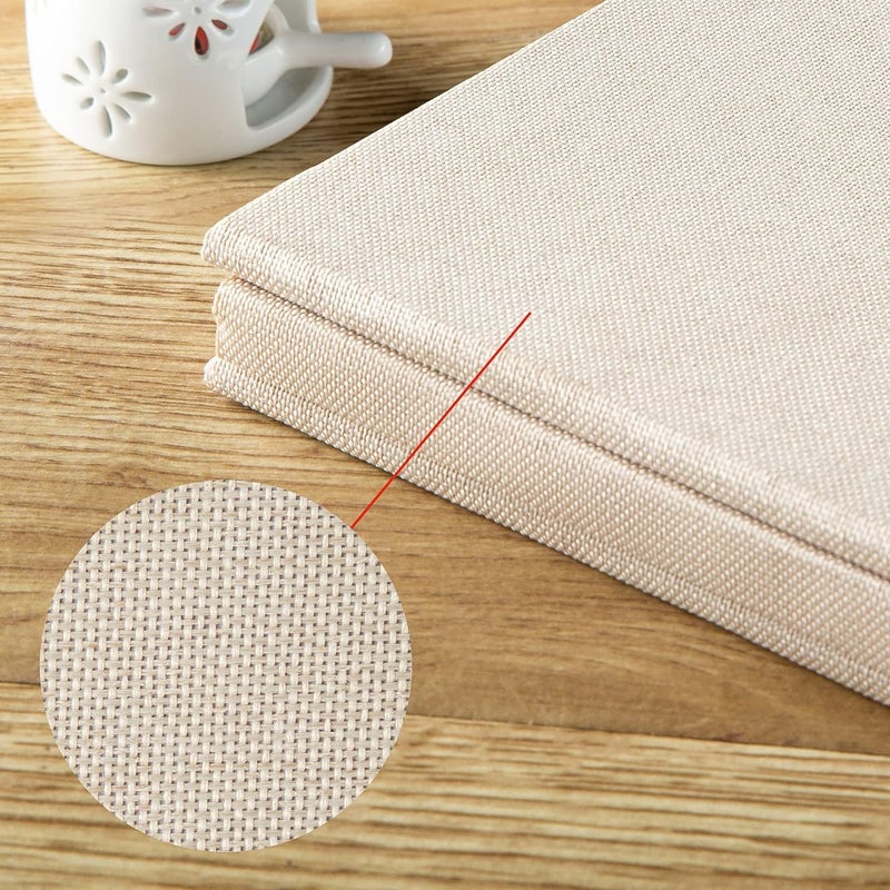 1 Pcs Photo Album 3x5 4x6 5x7 6x8 8x10 Acid Free Self Adhesive Magnetic Pages DIY Scrapbook, 40 Pages Linen Cover Photo Book with A Metallic Pen (Off White, 11x10.6In) - Image 5