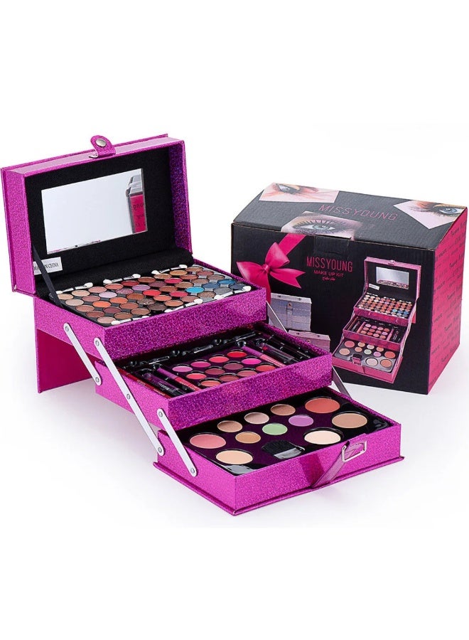 MISS YOUNG Missyoung Professional Makeup Palette Set – Complete Cosmetics Gift Box