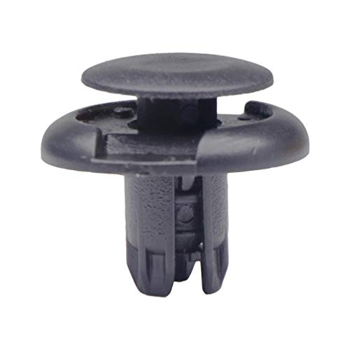 Lantee 50 Pcs Car Front Fender & Bumper Support Push-Type Retainer Clips for Honda Acura 91512-SX0-003 & Mitsubishi MU000319 - Image 1