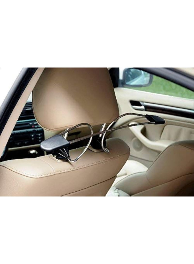 Smart Stainless Steel Car Coat Hanger Black - Image 2