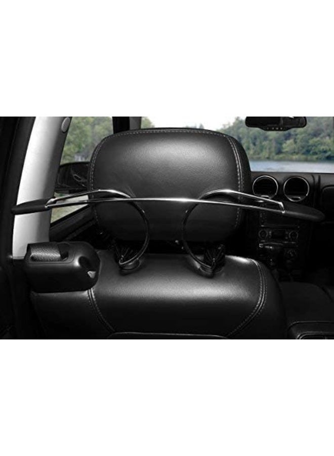 Smart Stainless Steel Car Coat Hanger Black - Image 3