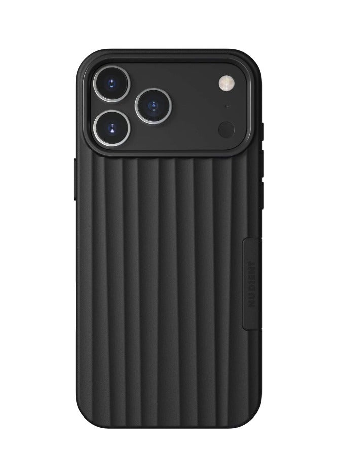 Nudient Bold Case w/ MagSafe for Apple iPhone 17 Pro 6.3" | Drop Protection, Shock Absorbing Cover, Smooth Silicon Grip, Slim & LightWeight, Eco-Friendly, Wireless Charging - Charcoal Black - Image 1