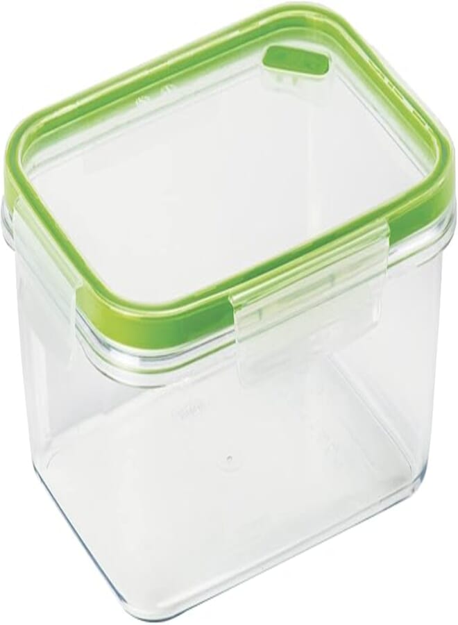 Snips Food Keeper Recycled Plastic, 0.80 L, Rectangular, Multi-Colour, Large