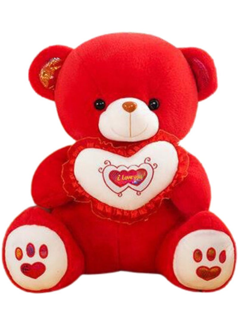 المنزل الذكي دمية دب لطيفة ومحبوبة من هوم سمارت مع ألوان متنوعة وحجم 30 سم للفتيات والأصدقاء والأزواج مثالية لعيد الميلاد وعيد الحب وهدية عيد الميلاد - Image 1