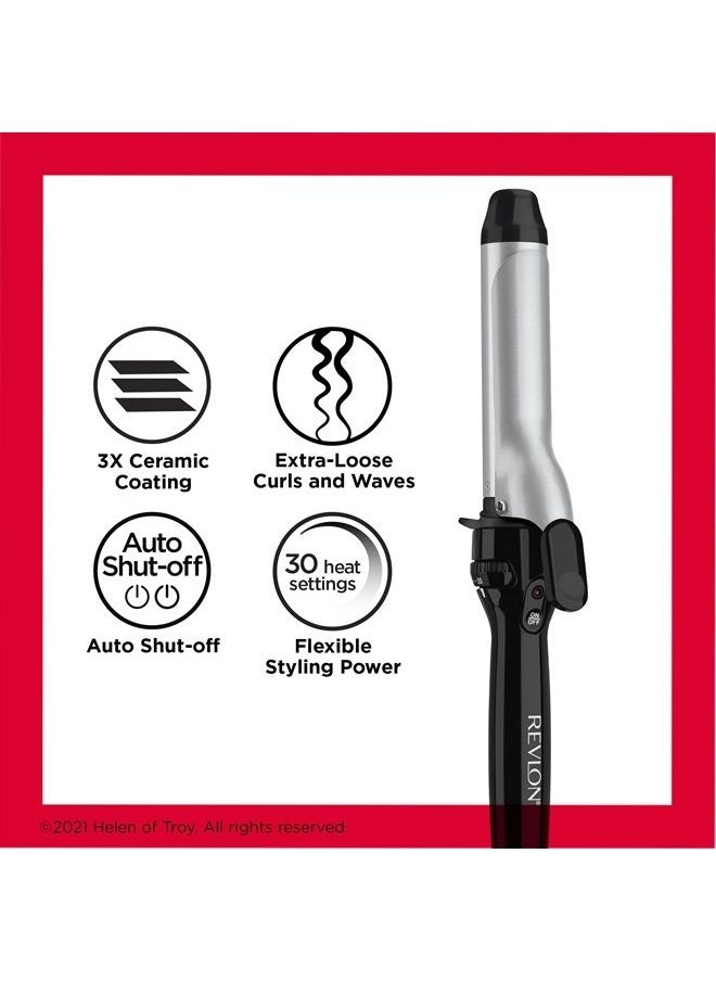 Revlon Revlon Perfect Heat Triple Ceramic Curling Iron | For Silky Smooth Tousled Curls (1-1/4 in)  - Image 5
