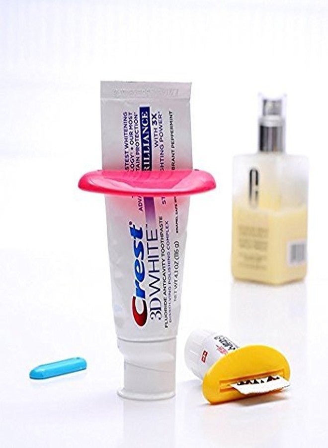 SpiderJuice Different Width Mouth Size ABS Slide Squeezer Extractor Tube Zero for Toothpaste Cream Lotion Paint Color Tubes- Set of 3 (Random Mix Color) - Image 4