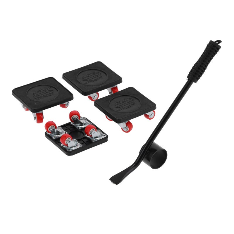 Furniture Lifter Shifter Plastic Iron Ergonomic Handle - Anti-Fall Lever Principle Moving Dolly for Heavy Appliances - Image 3