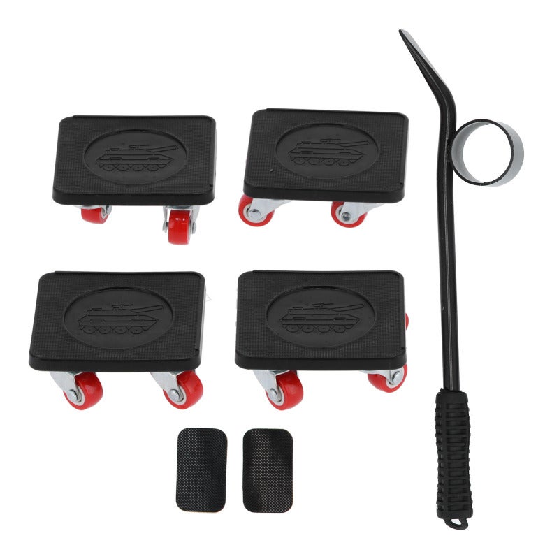 Furniture Lifter Shifter Plastic Iron Ergonomic Handle - Anti-Fall Lever Principle Moving Dolly for Heavy Appliances - Image 1