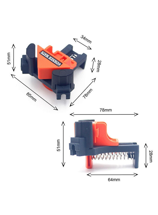 NIBEMINENT Picture Frame Corner Clamps Multicolour 20.00x6.00x18.00centimeter - Image 4