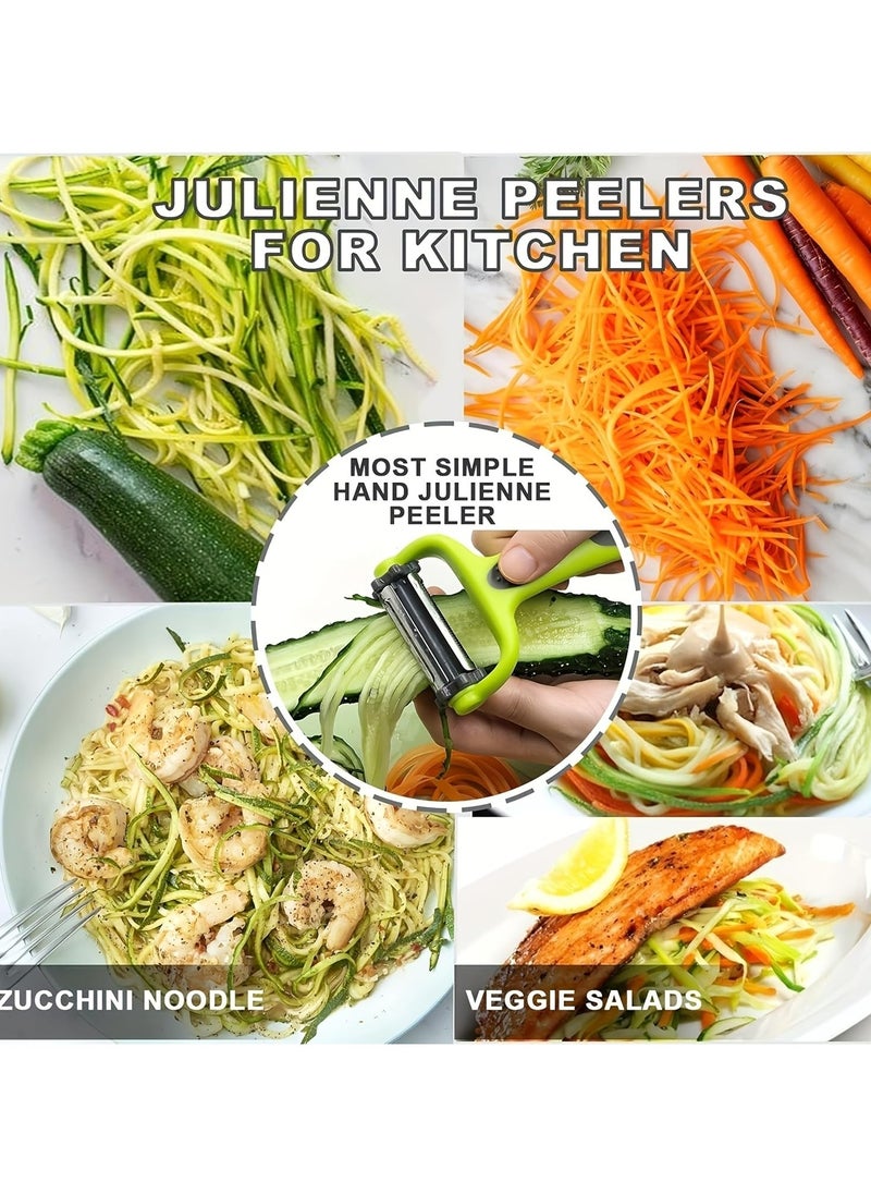 Oasisgalore - 3-in-1 Vegetable and Fruit Peeler, Carrot & Potato Peeler - Image 1