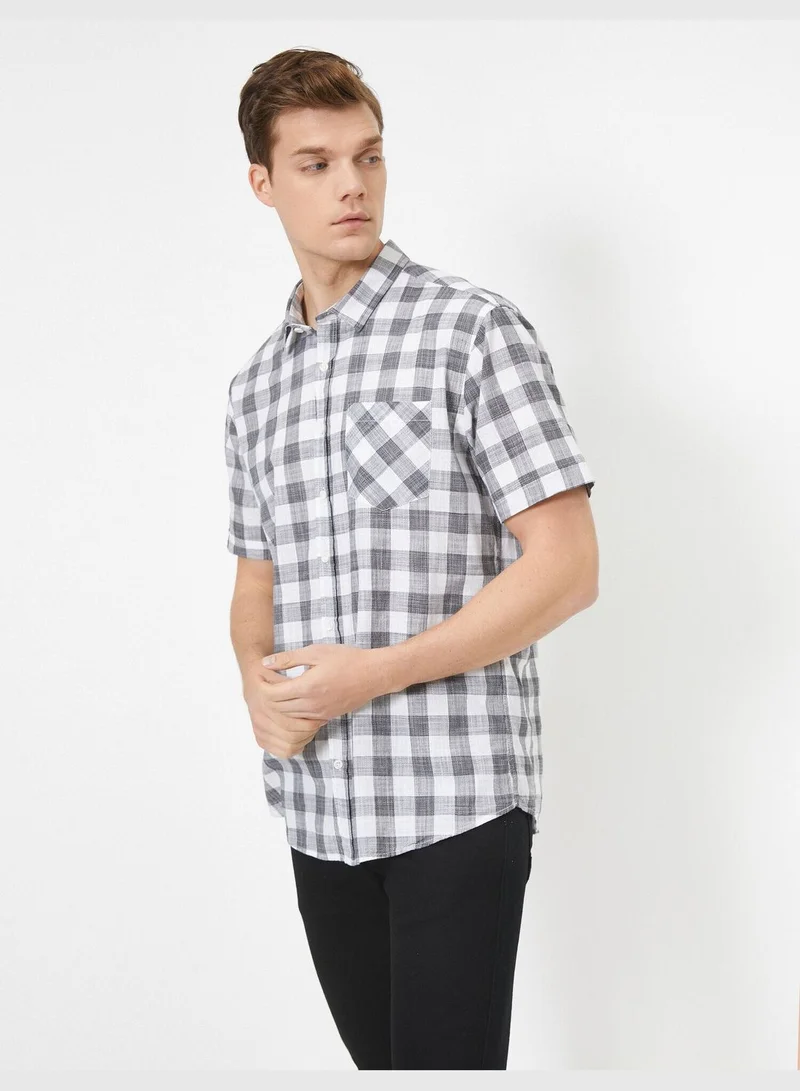 كوتون Check Shirt