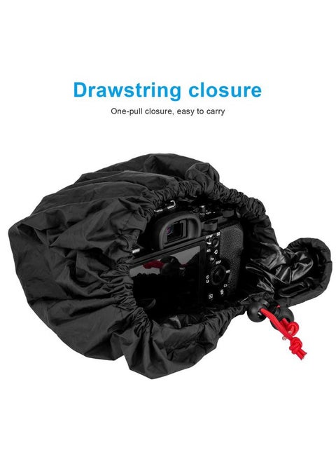 fomito camera rain cover coat bag protector rainproof waterproof Storage for Canon Nikon Sony : Electronics It measures 27.5 x 11 x 19. Movo CRC17 Storm Raincover Protector