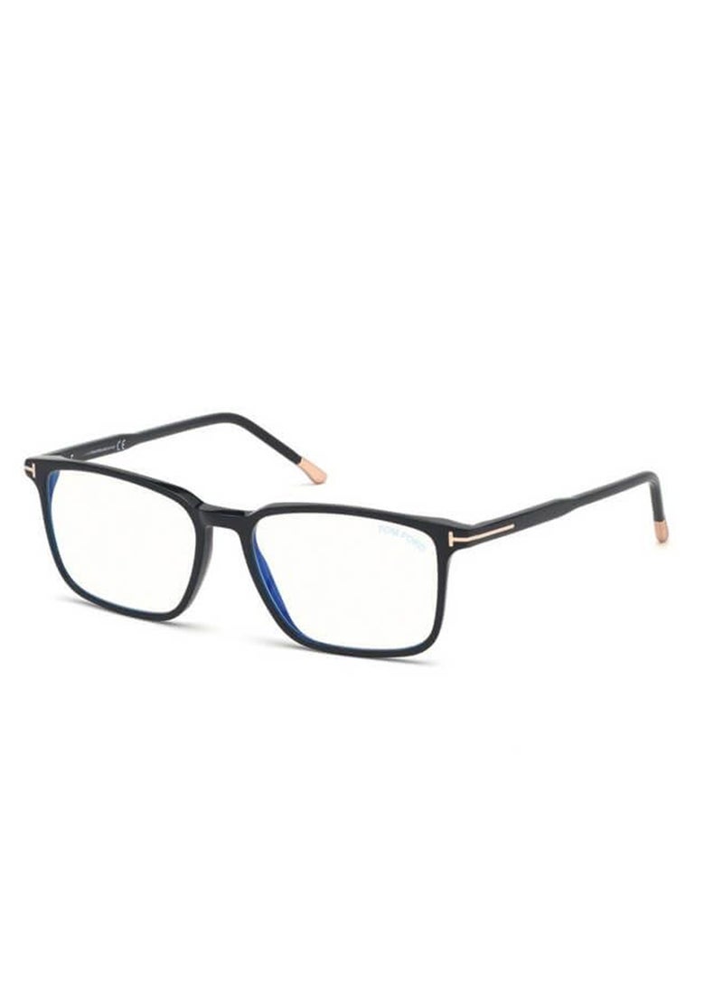TOM FORD - Men's Rectangle Eyeglass Frame - TF5607-B 001 53 - Lens Size: 53 Mm - Image 1
