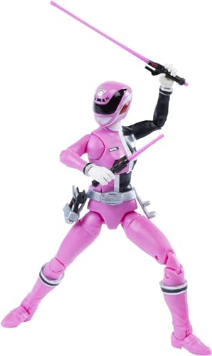 Power Rangers Lightning Collection S.P.D. Pink Ranger 6-Inch Premium Collectible Action Figure Toy with Accessories - Image 3