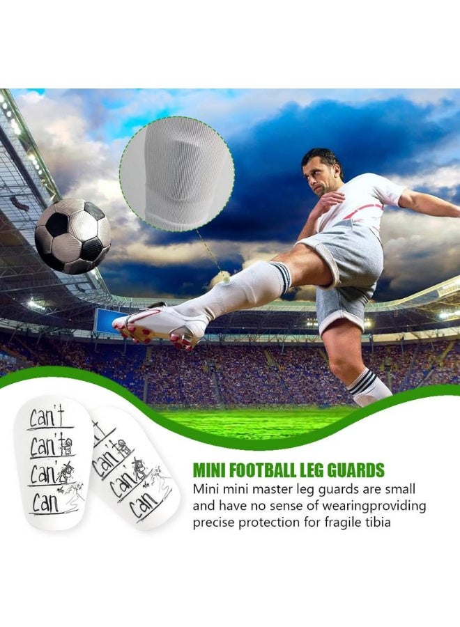 Proberos PROBEROS Mini Shin Guards Inspiring Shin Guard Lightweight Anti-impact Shin Guard Football Shin Guard  (White, Black)  - Image 4