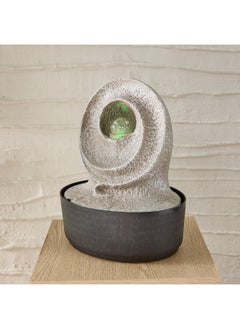 Home Box Belen Modern Fountain with Rolling Ball and LED Light 25 x 20 cm  - Image 1