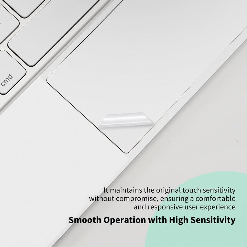 IMMOENUC Protective Skin Sticker for 2026 2025 iPad Air M4 M3 11-inch Magic Keyboard 3-Side ull Coverage Protective Vinyl Decals Self-Adhesive,Pre-Cut (Top/Bottom/Keyboard Panel)（White） - Image 4