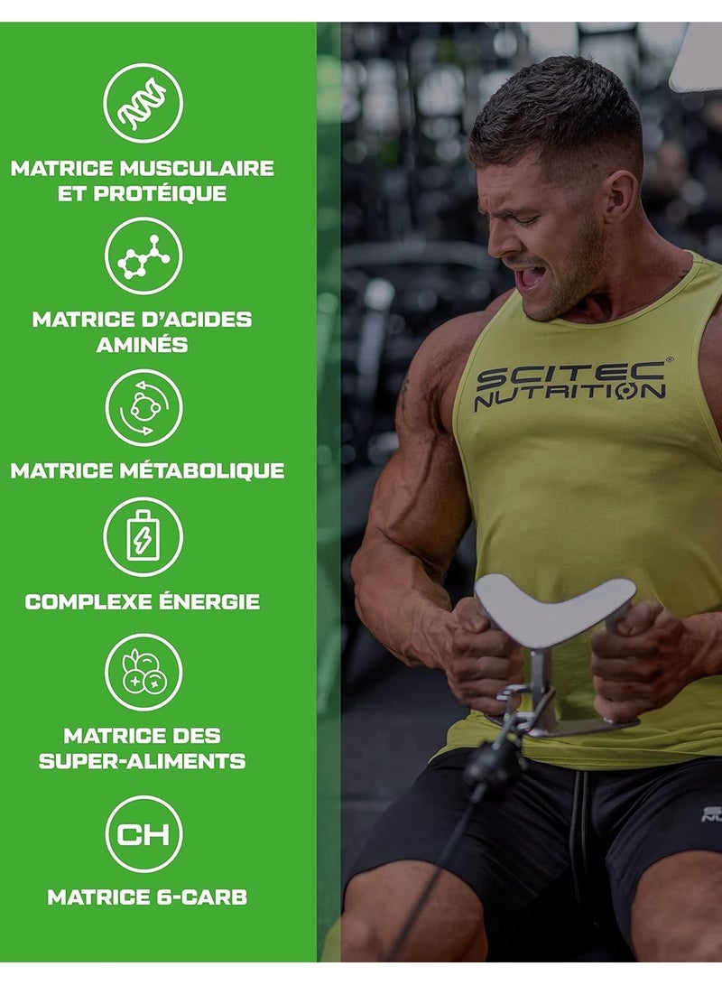 SCITEC NUTRITION Jumbo Protein Drink Powder with Carbohydrates - Chocolate - (3.52 Kg) - Image 4