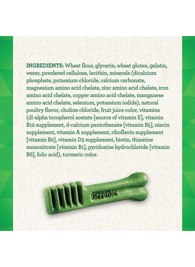 Greenies Original Regular Natural Dental Care Dog Treats, 54 oz. Pack (54 Treats)  - Image 4