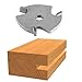 BOSCH BOSCH 85610M 1/4 In. Carbide Tipped 3-Wing Slotting Cutter Bit  - Image 2