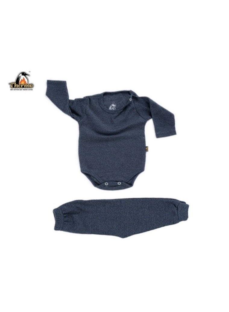 Thermo Baby Unisex thermal Bodysuit Pack of 2