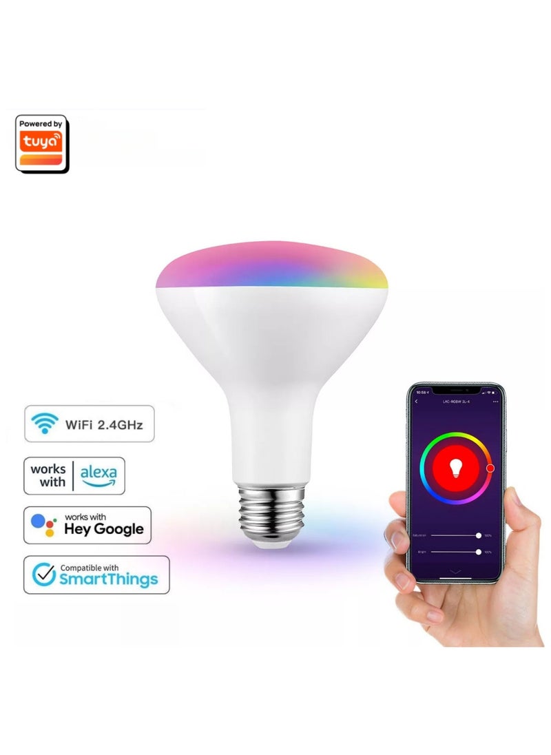 UanTii - Smart Light Bulb,Tuya 13W Wifi Lamp - Image 1