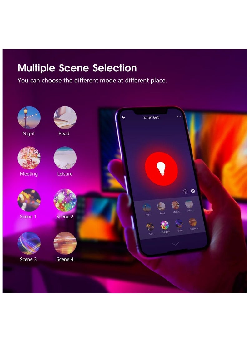 UanTii - Smart Light Bulb,Tuya 13W Wifi Lamp - Image 1