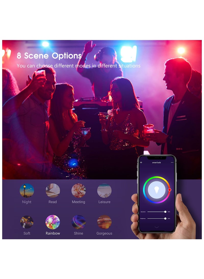 UanTii - Smart Light Bulb,Tuya 13W Wifi Lamp - Image 1