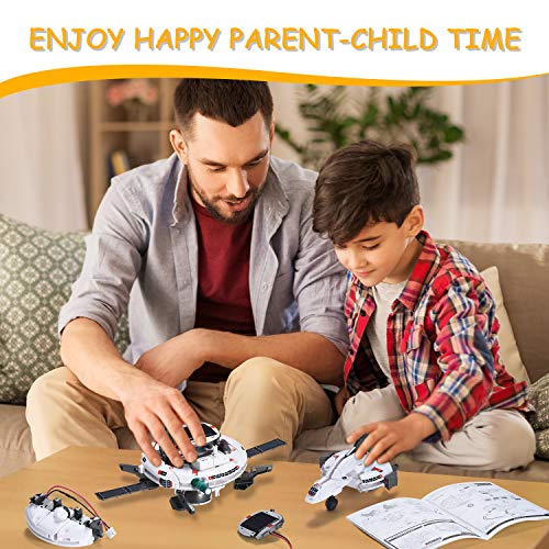 AESGOGO STEM Projects for Kids Ages 8-12, Solar Robot Toys 6-in-1 Science Kits DIY Educational Building Space Toy, Christmas Birthday Gifts for 7 8 9 10 11 12 13 Year Old Boys Girls Teens. - Image 5